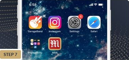 7 wait for the app to be installed