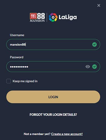 step 2 input username and password