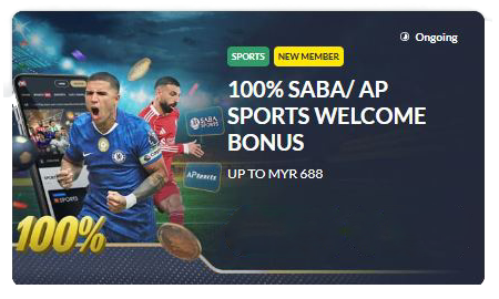 100 SABA AP Sports Welcome Bonus