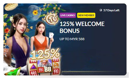 125 Welcome bonus